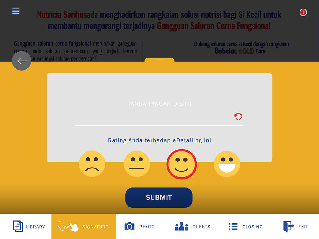 danone prime module signature
