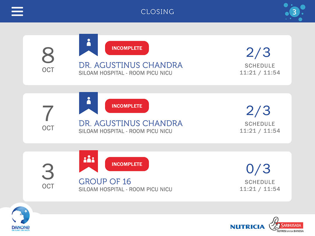 danone prime closing list
