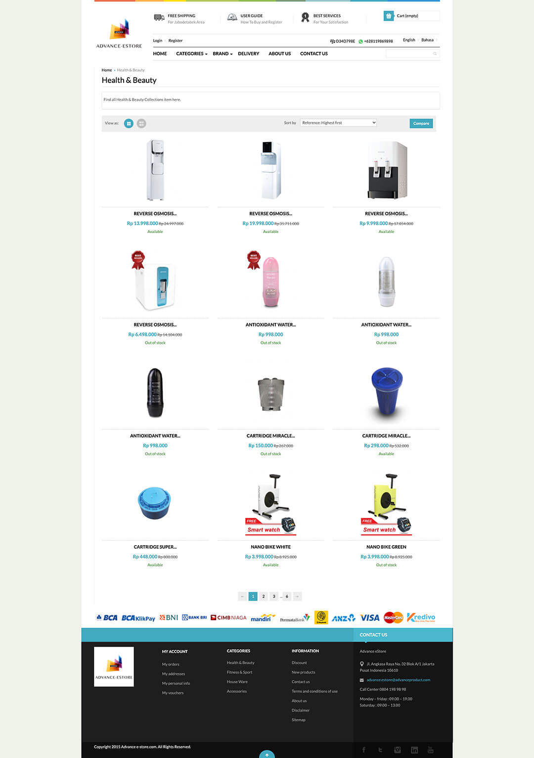 advanced estore 21 health beauty