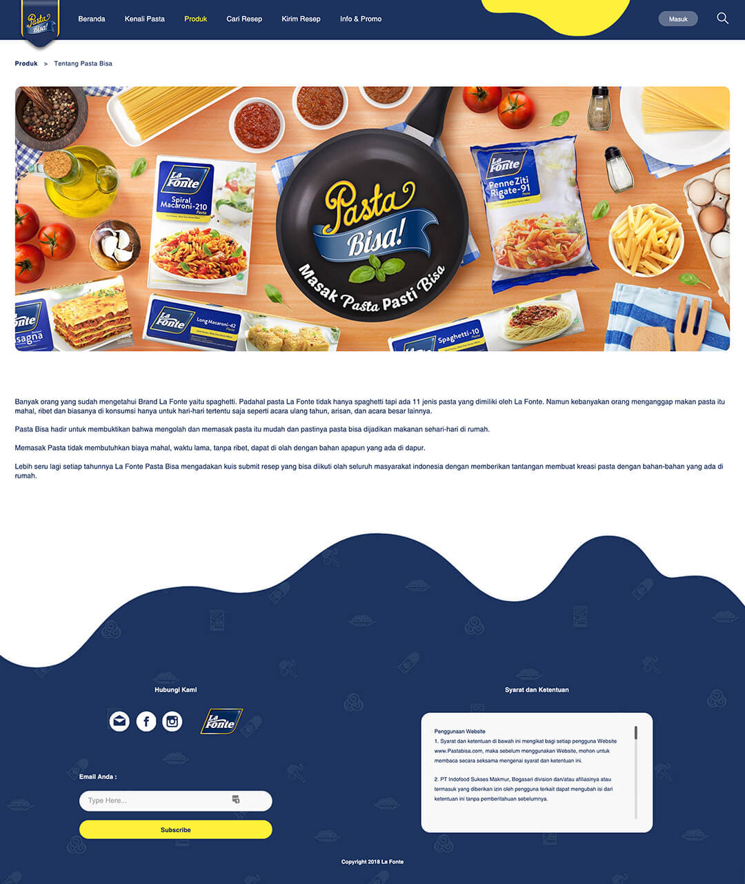 pastabisa tentang pasta bisa