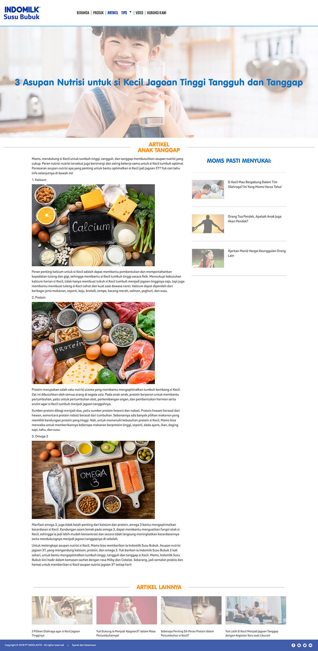 tinggitangguhtanggap asupan nutrisi untuk si kecil jagoan tinggi tangguh dan tanggap