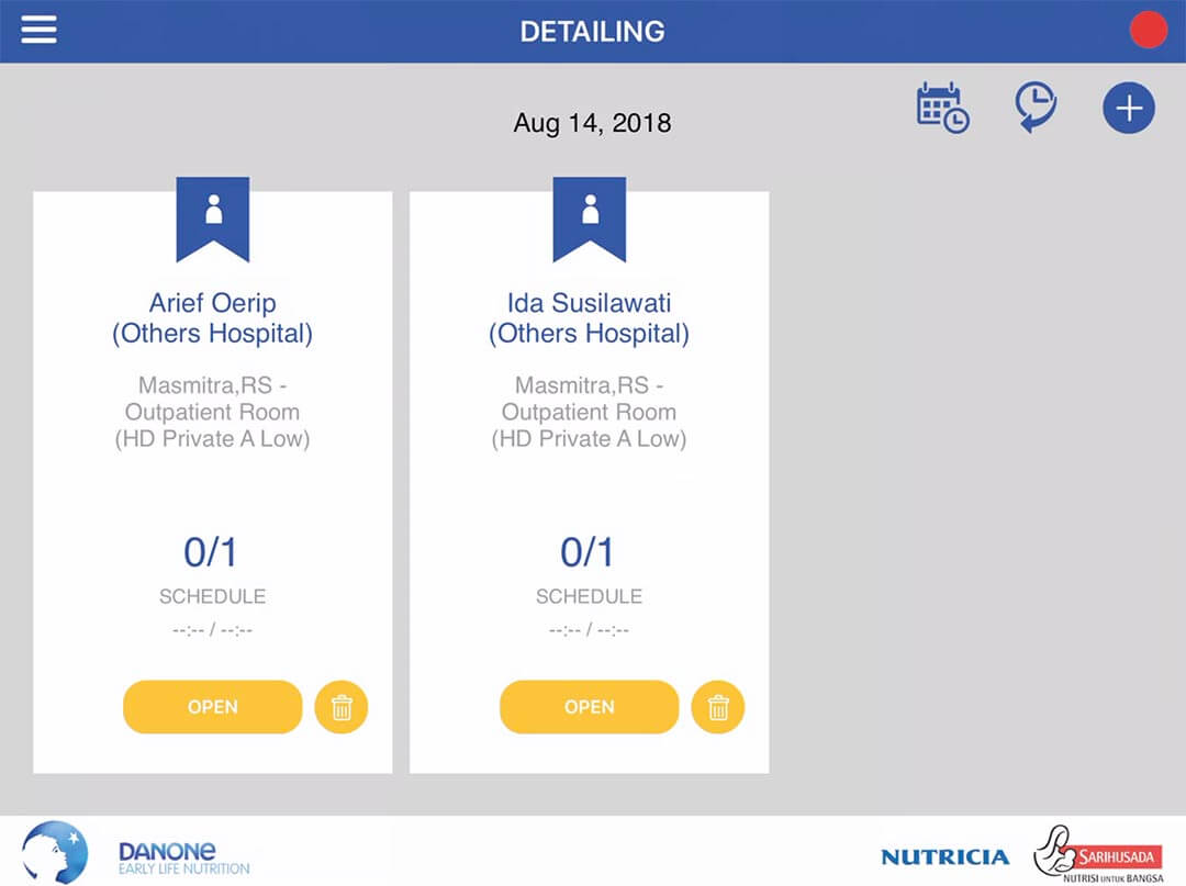 danone prime callplan