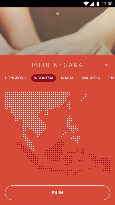 hdi pilih negara