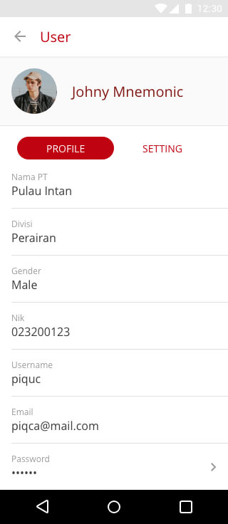 piqca pulau intan user