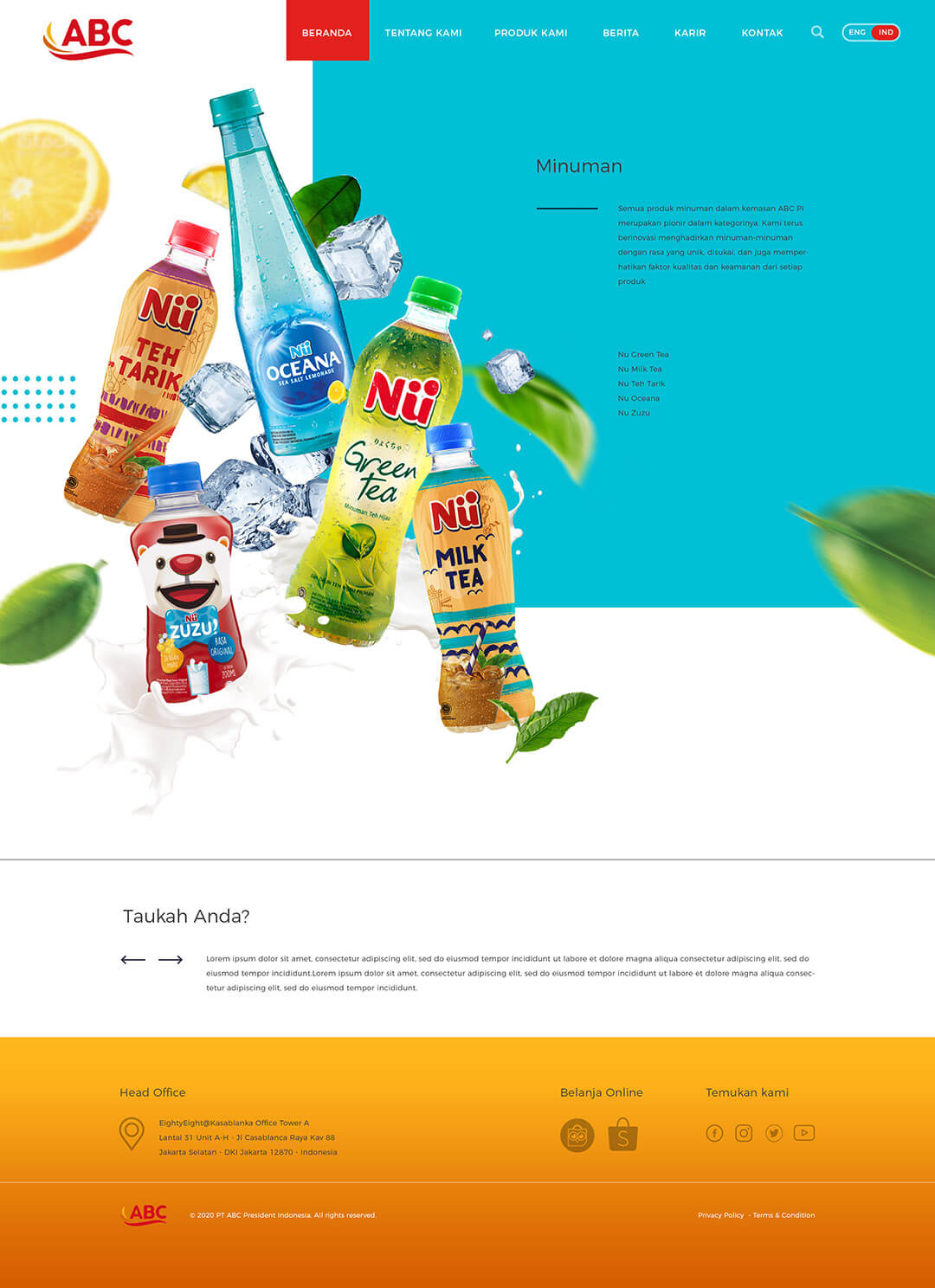 abc president product beverage