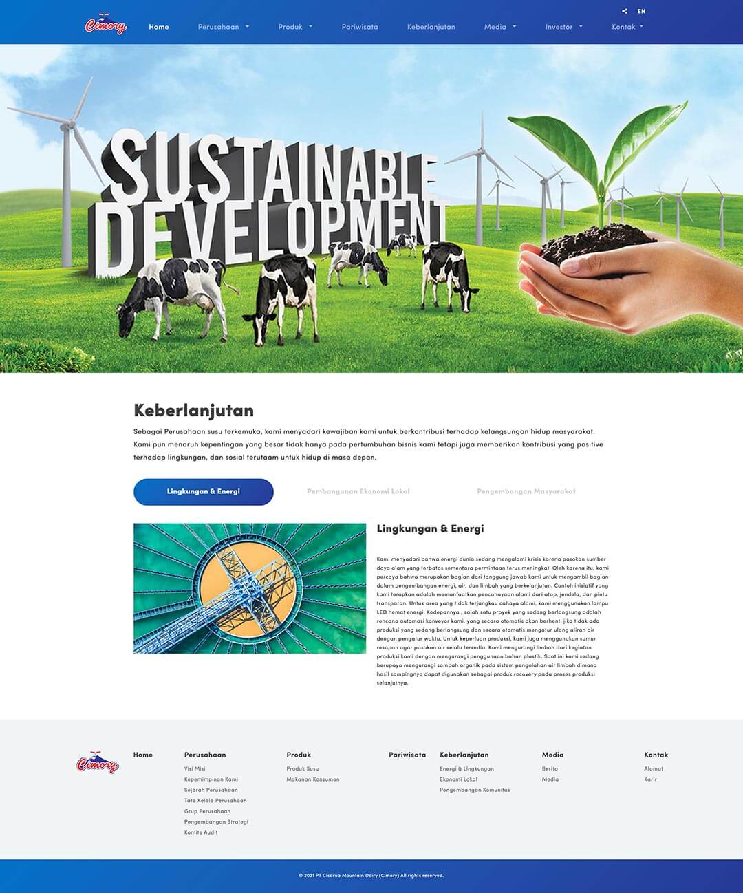 cimory sustainability