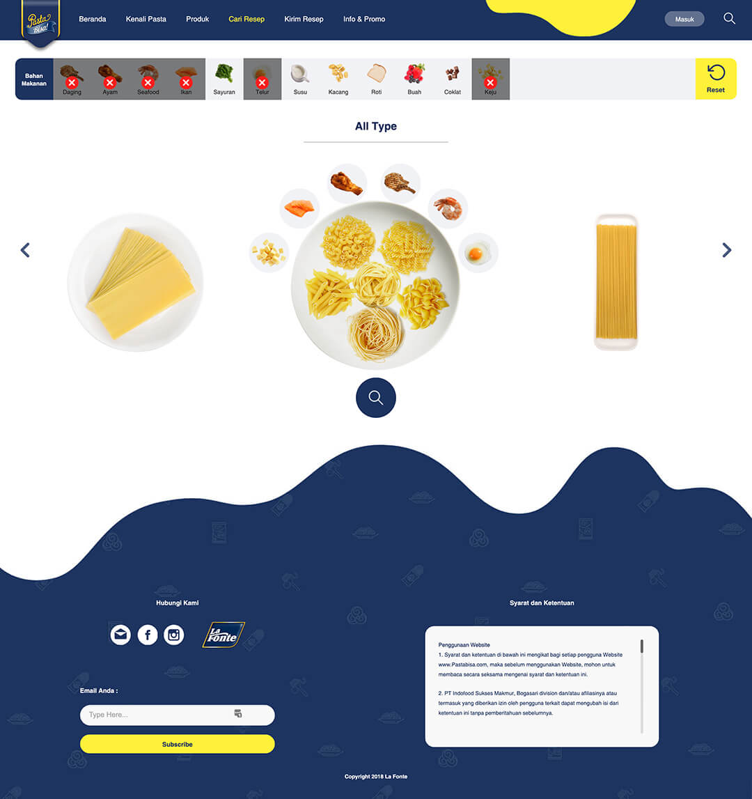 pastabisa recipe bahan