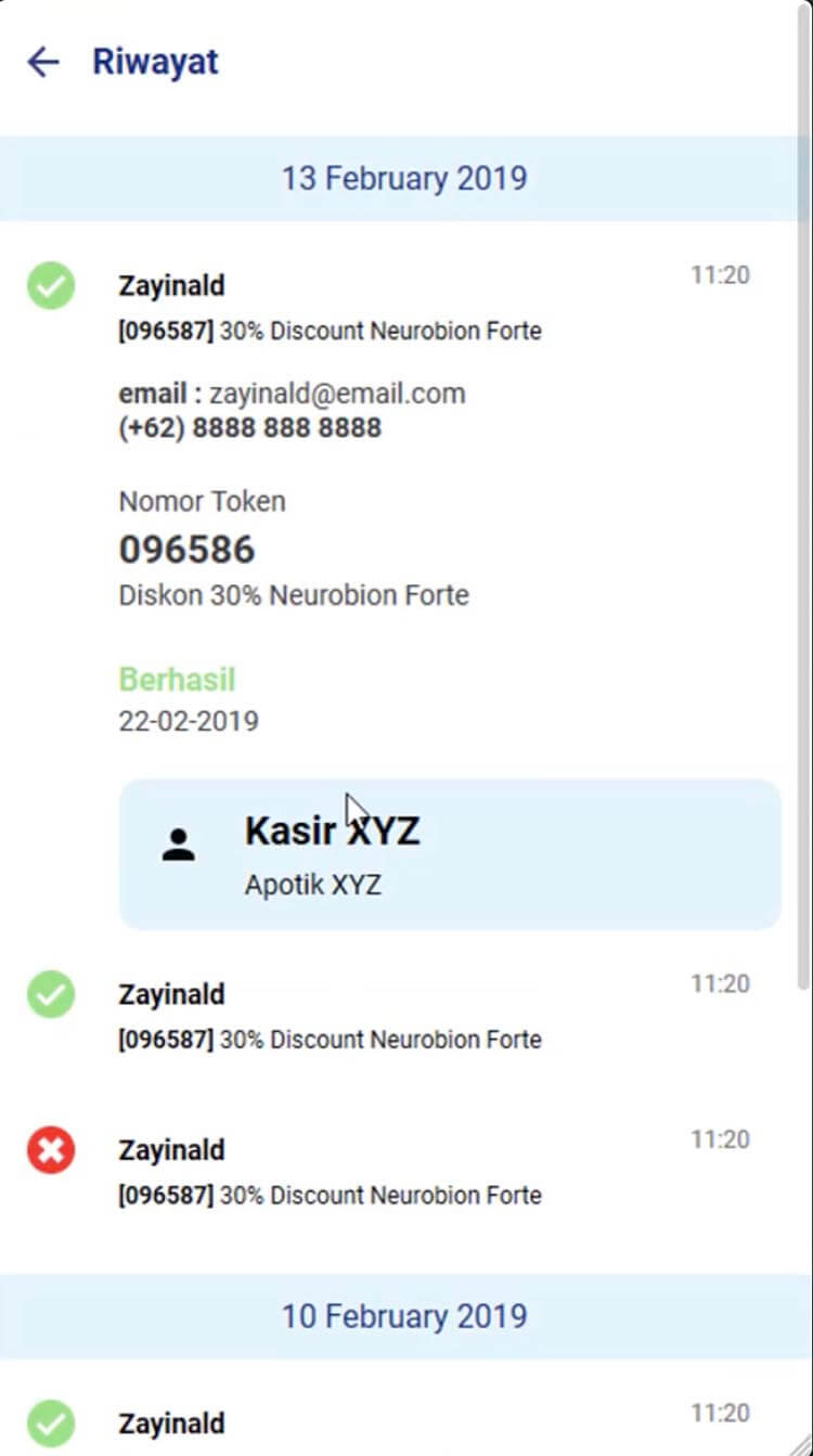 pharmacycare history kupon