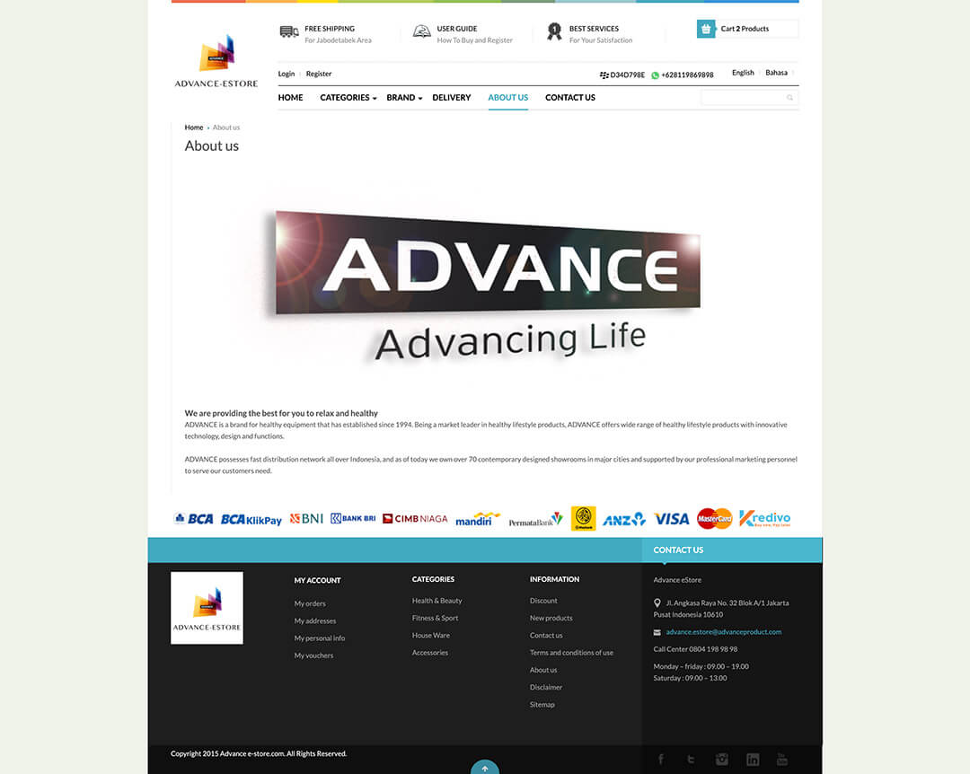 advanced estore content 4 about us