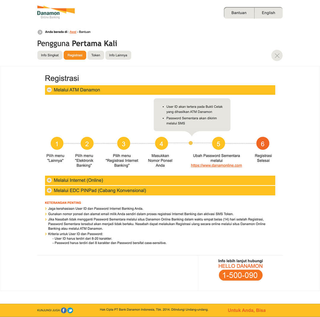 danamononline cara pakai
