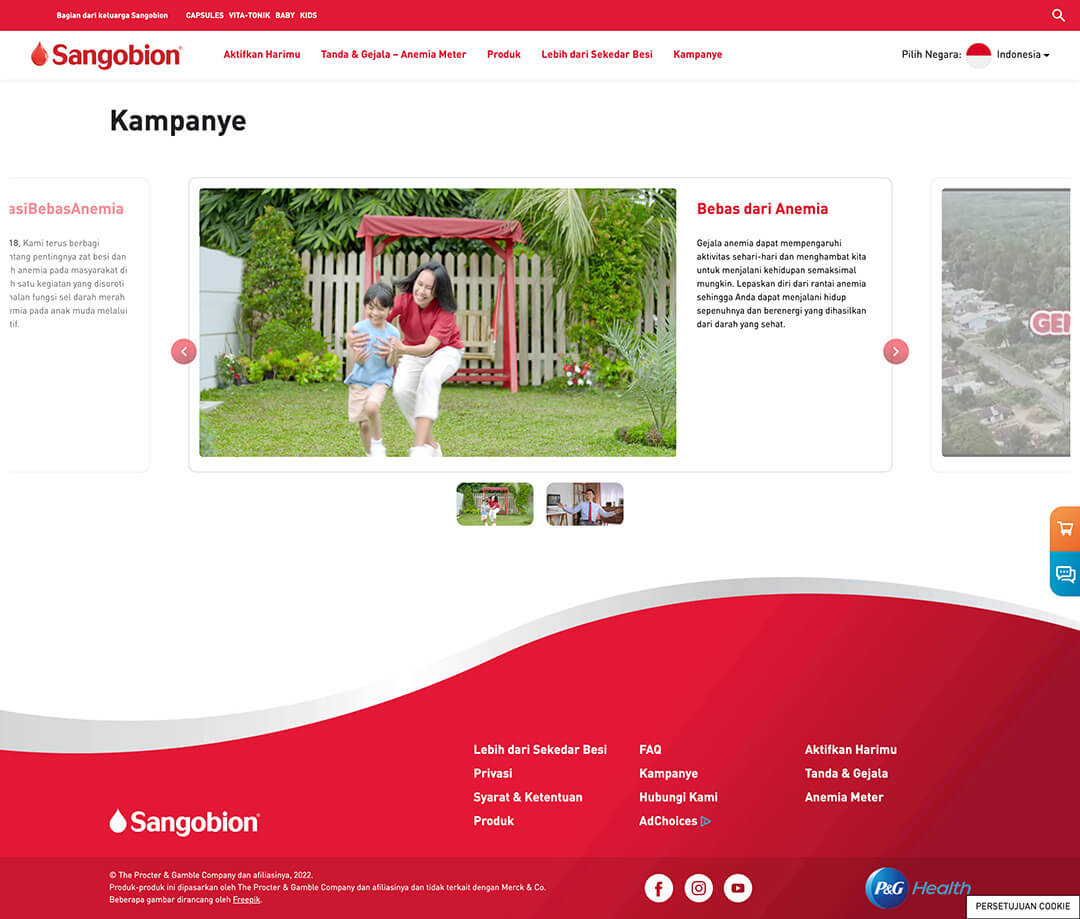 sangobion kampanye