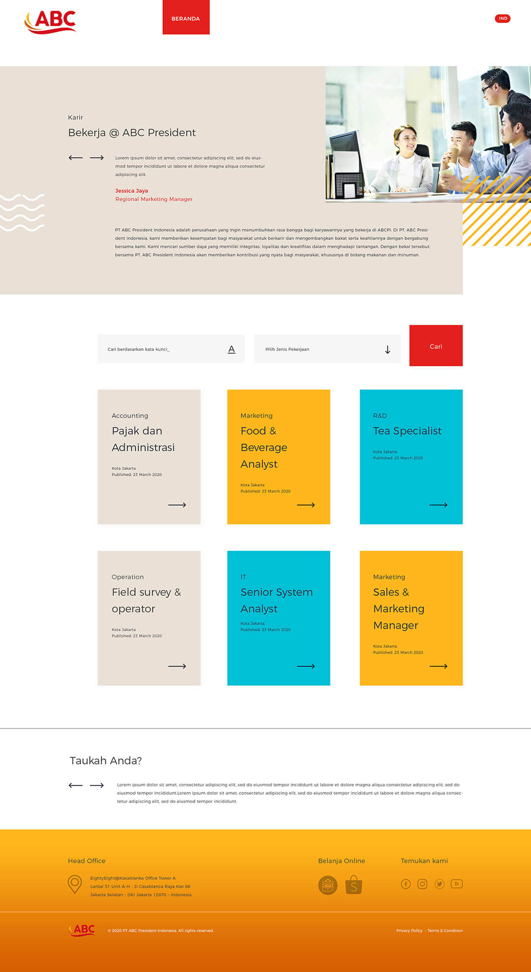 abc president career