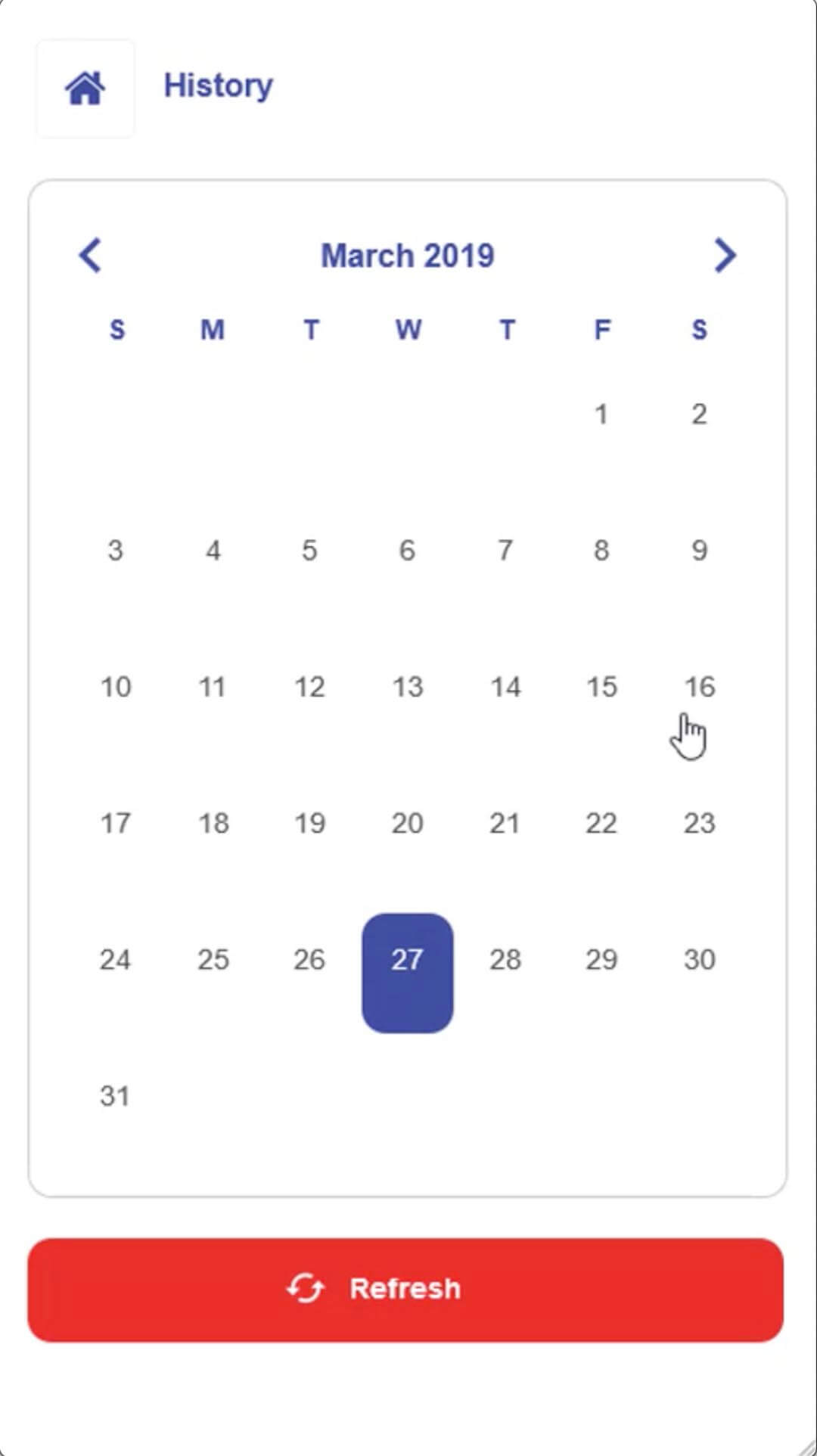 tiger history calendar