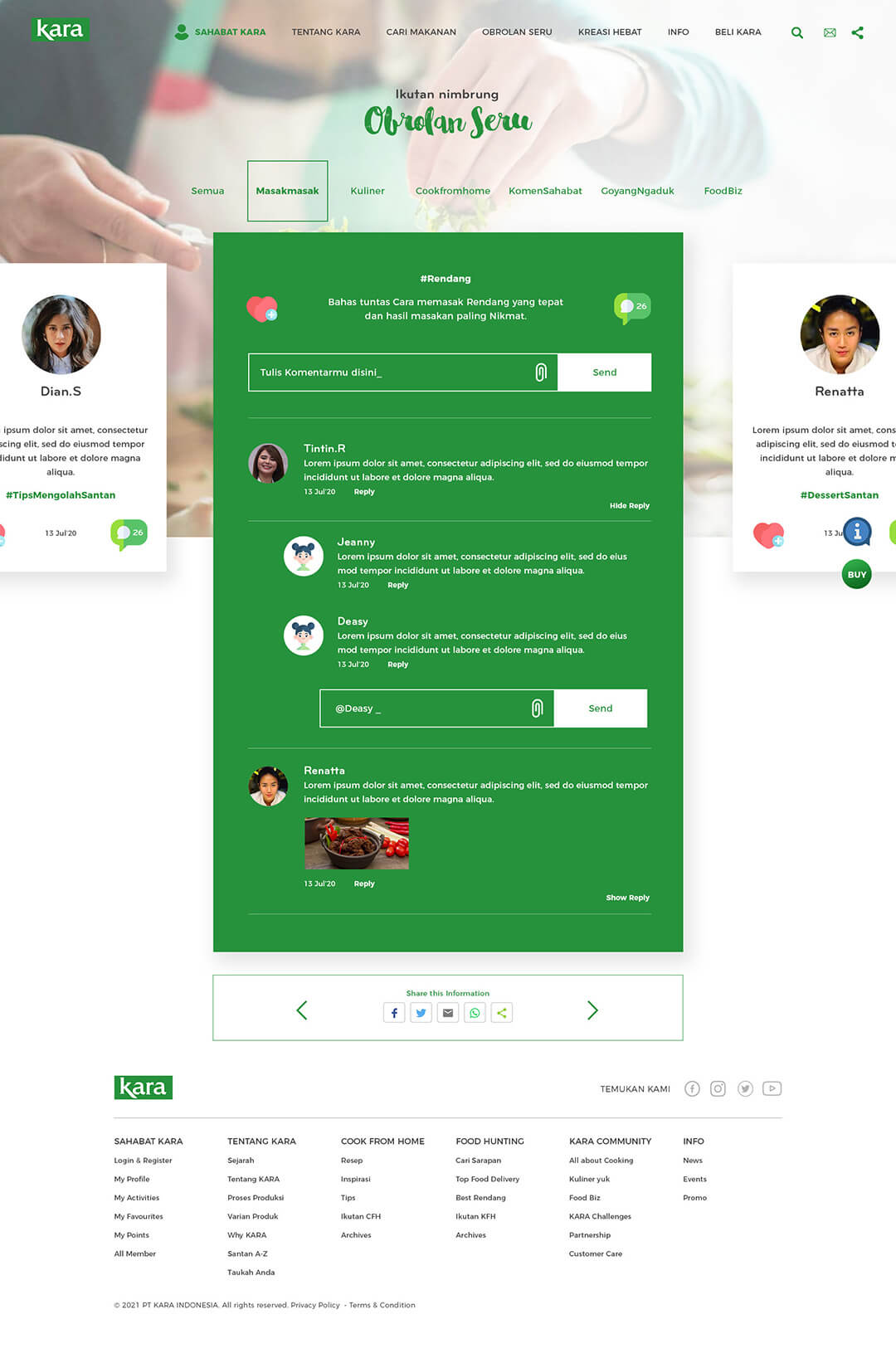 kara obrolanseru detail